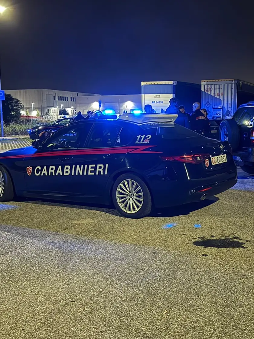 Il luogo dell'incidente a Padernello