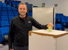 Il sindaco Venturini al voto