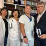 La consegna dei bracciali anti aggressione al personale sanitario dell'Usl 3