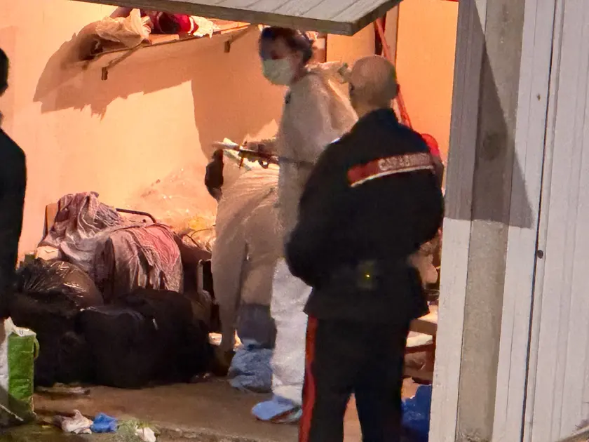 Sul posto i carabinieri