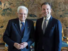 Sergio Mattarella e Simone Venturini