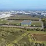 Un rendering del polo logistico del Gruppo Unicomm previsto a Dolo