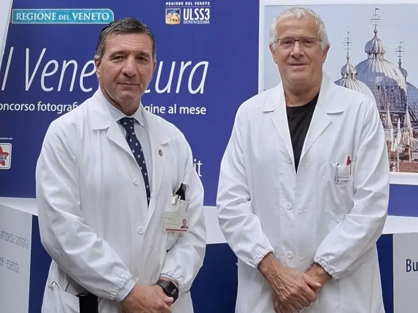 I primari Cristiano Breda e Lucio Michieletto
