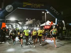 Una immagine della Night Run, che tornerà il 30 ottobre come sempre in notturna, con partenza dalla Fiera di Padova