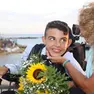 Davide De Pasquale, affetto da distrofia muscolare di Duchenne