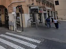 Il bar dove è avvenuta l’aggressione