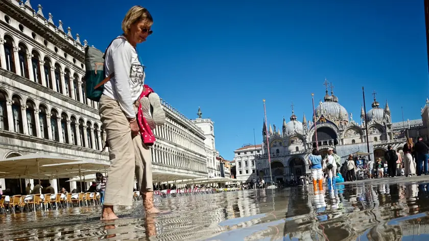 Acqua alta a Venezia
