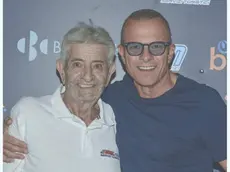 Franco Berton con il figlio Alessandro
