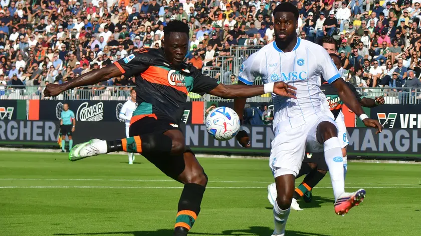 L'autore del gol decisivo Akor Adams (Foto Interpress\M.Tagliapietra)