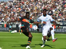 L'autore del gol decisivo Akor Adams (Foto Interpress\M.Tagliapietra)