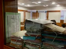 Nella Cittadella della giustizia di Venezia si accumulano faldoni a causa dell’assenza di personale
