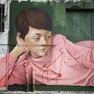 Una delle opere realizzate a Mestre