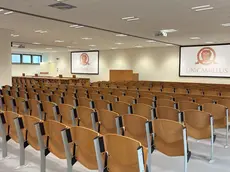 Una delle aule già allestite