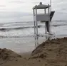 La mareggiata a Jesolo