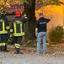I pompieri in azione a Zianigo di Mirano