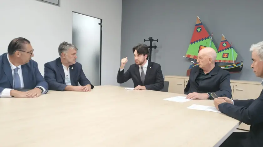 Il sindaco di Chioggia all'incontro con il presidente Stefani e l'assessore Bond