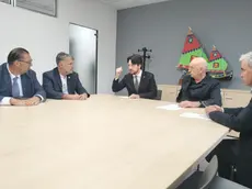 Il sindaco di Chioggia all'incontro con il presidente Stefani e l'assessore Bond