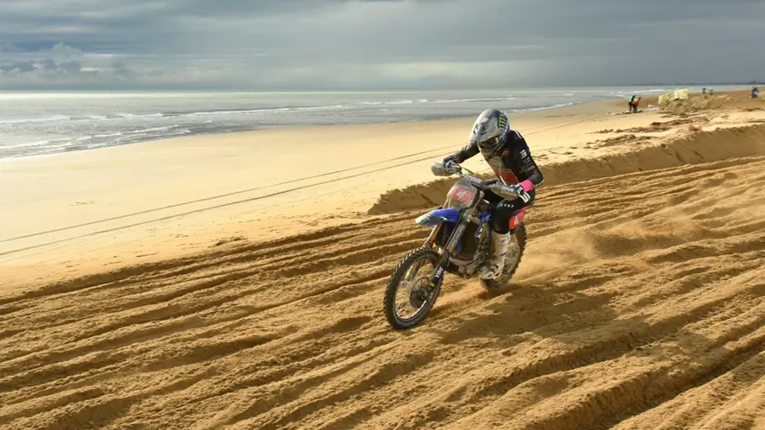 Motocross sulla spiaggia di Bibione