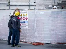 Operai in un cantiere edile