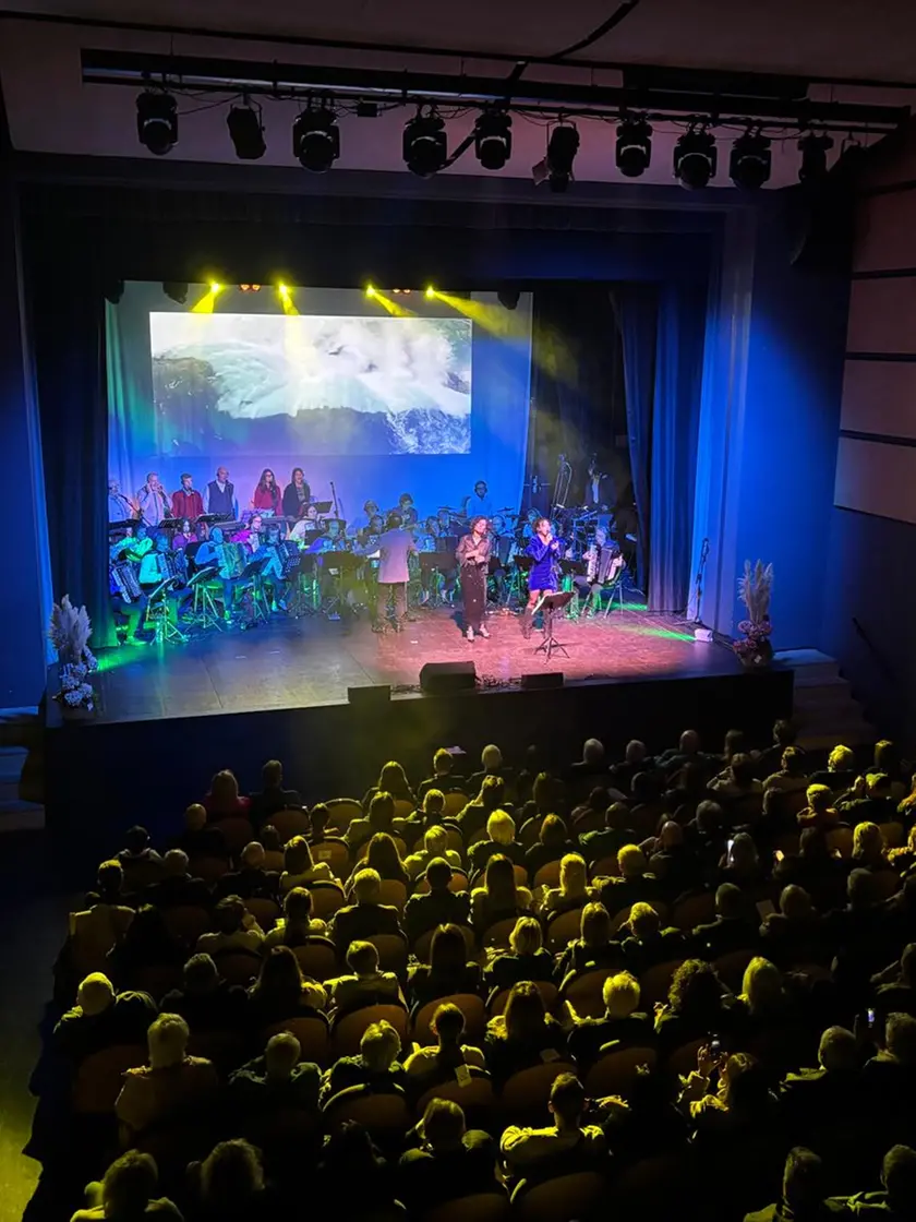 Strapieno il teatro di San Stino per lo spettacolo della fondazione