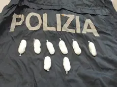 Un sequestro di cocaina da parte della polizia