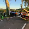 Il luogo in cui è avvenuto l'incidente, lungo la Jesolana