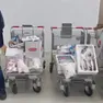 I prodotti sequestrati dalla Guardia Costiera