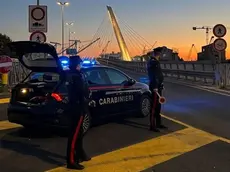 I carabinieri impegnati in un controllo