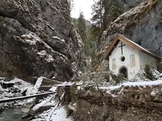 La devastazione ai Serrai di Sottoguda dopo la tempesta Vaia