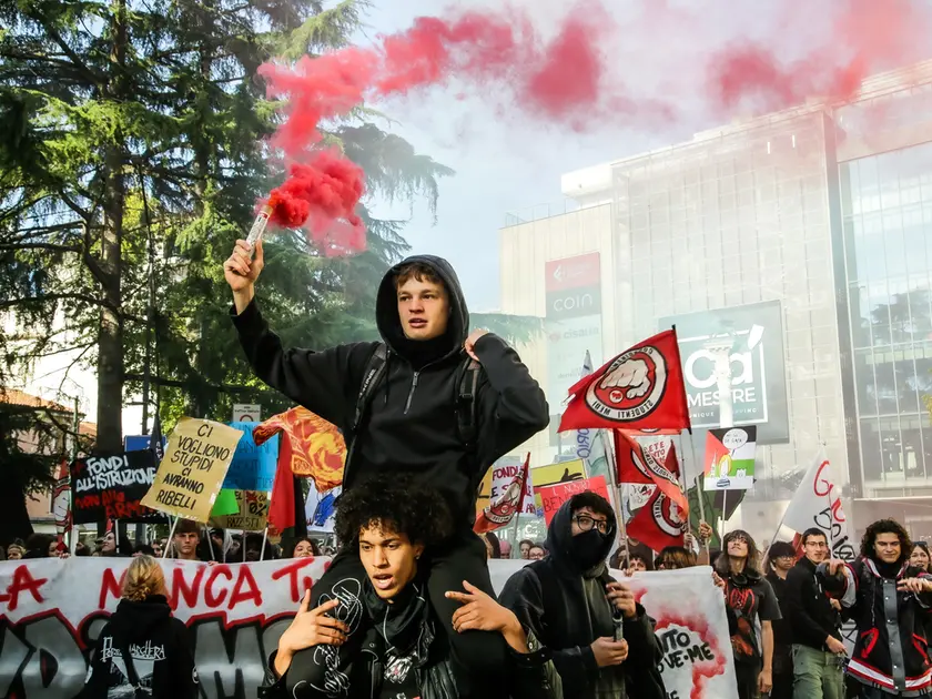Studenti in sciopero