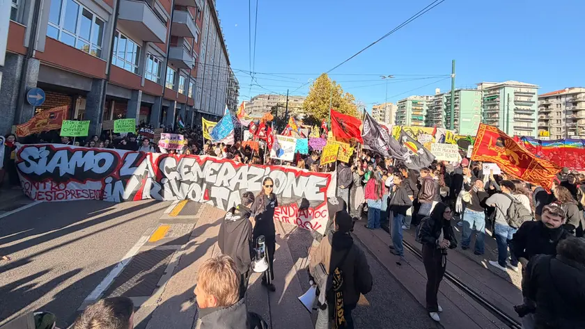 La mobilitazione a Mestre (foto Lorenzo Pòrcile)