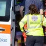 Un'ambulanza del 118