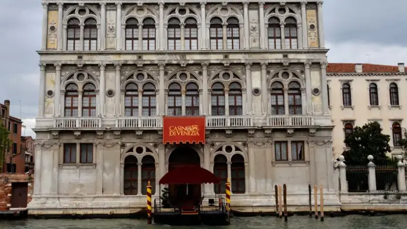 L'ingresso del Casinò di Venezia