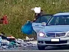 Il frame che incastra l'eco vandalo