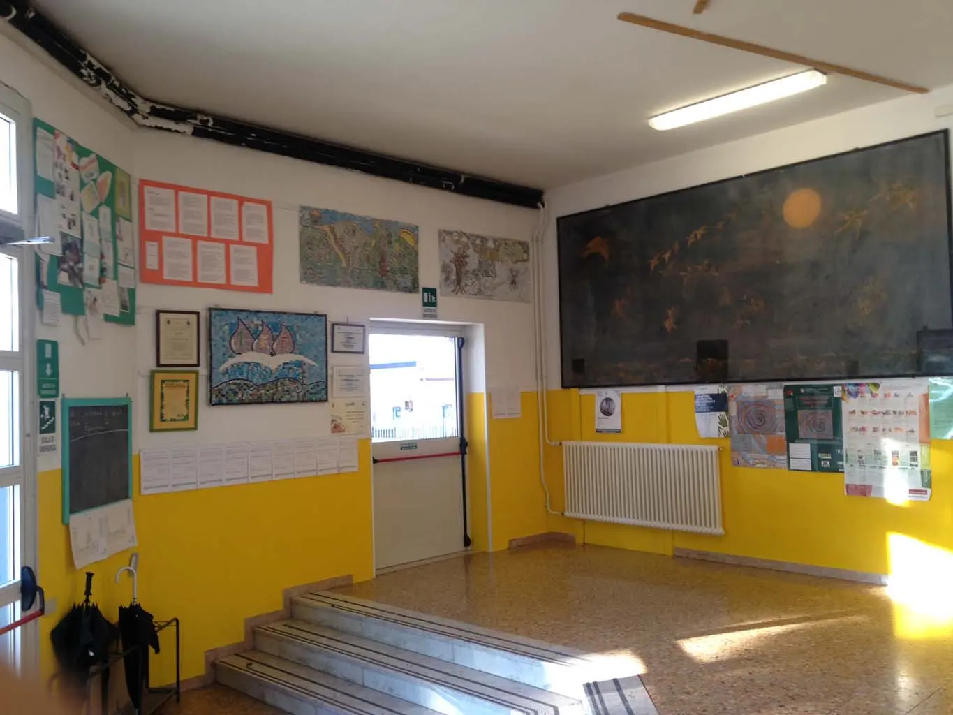 La scuola media Giovanni Pascoli di Portogruaro (foto Tommasella)