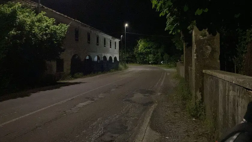 Il luogo dove si è verificato l'incidente