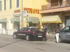 I carabinieri di Mestre durante i controlli