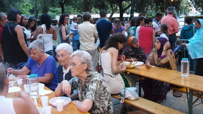 Cena in rotonda