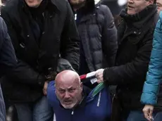 L'intervento delle forze dell'ordine.ANSA/ MASSIMO PERCOSSI