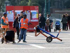 Portabagagli regolari in stazione (foto d'archivio)