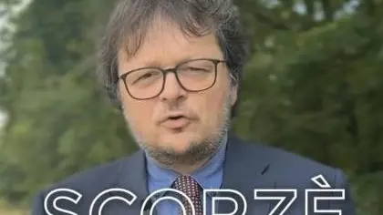 Lo screenshot del video promozionale del candidato Mestriner