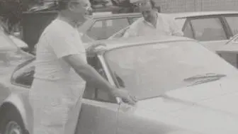 Una foto storica di Omero Zago