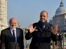 Il ministro Angelino Alfano e il prefetto Domenico Cuttaia