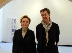 Interpress/M.Tagliapietra Venezia 21.04.2017.- V-A-C FOUNDATION presenta la nuova sede veneziana: Il Palazzo delle Zattere.Teresa Iarocci Mavica (Direttore), Arch. Alessandro Pedron.