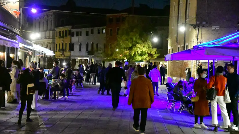 Movida in campo Santa Margherita