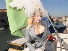 Interpress\M.Tagliapietra Venezia 15.02.2019.- Presentazione del Ballo delle Cortigiane a Cà Sagredo. Vittoria Risi.