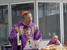 Il Patriarca Moraglia celebra la Santa Messa e visita lo stabilimento di "GMI Grandi Molini Italiani SPA" in Via dell'Elettricità 13, Porto Marghera.