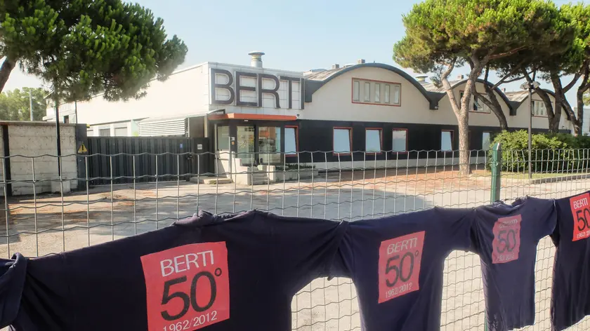 La sede della Berti a Tessera