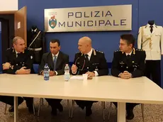 La conferenza stampa di vigili e Comune