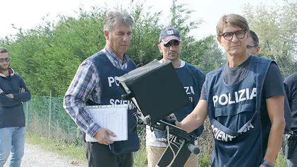 BELLUCO - FOTOPIRAN - NOVENTA PADOVANA - NUOVE RICERCHE CON GEORADAR CORPO ISABELLA